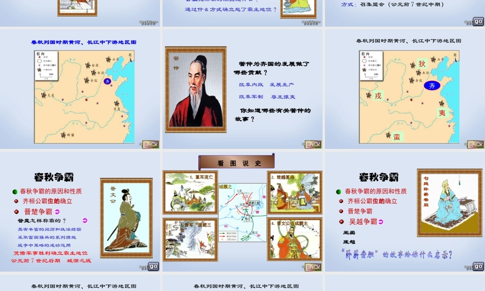 七年级历史第6课春秋战国的纷争课件