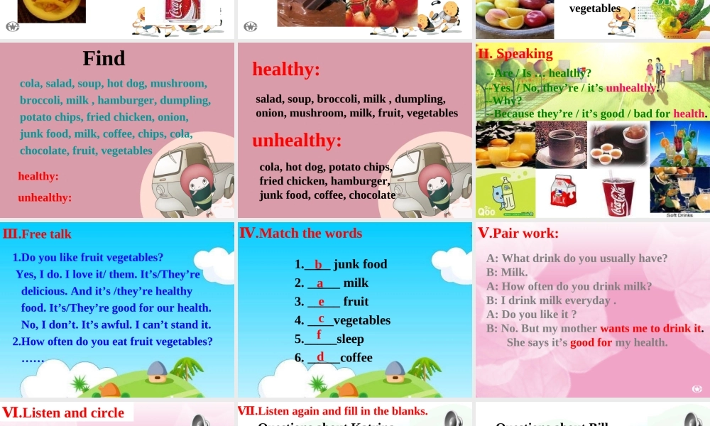 Period 3 Unit 1 How often do you exercise课件 Unit 1 How often do you exercise课件