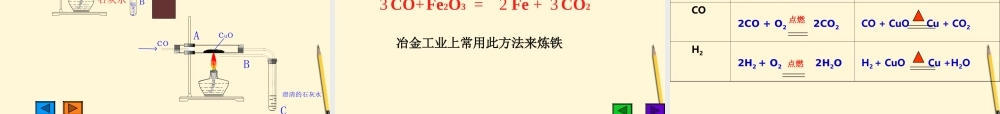 九年级化学(一氧化碳的性质)课件 人教新课标版 课件