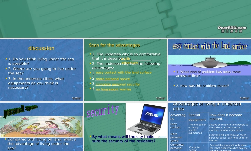 life in the future3 高二英语life in the future课件[整理五课时]人教版 高二英语life in the future课件[整理五课时]人教版