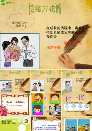 七年级政治上册 丰富多样的情绪课件 人教新课标版 课件