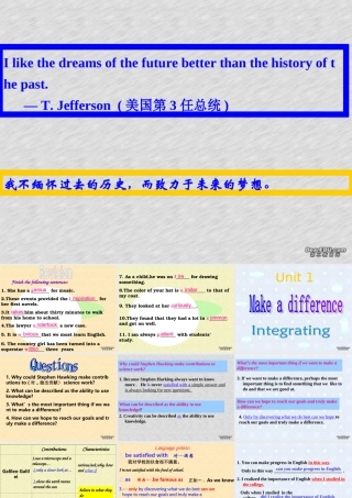 unit1 lesson2 高二英语上学期Unit1课件[整理课时]人教版 高二英语上学期Unit1课件[整理课时]人教版