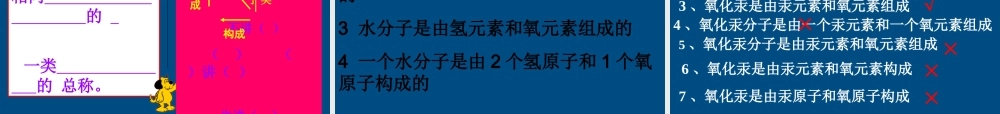 九年级化学 第四单元课题2(元素)教学课件  人教新课标版 课件