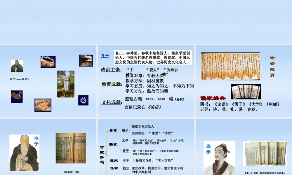 七年级历史上册 第九课中华文化的勃兴(二)课件 人教新课标版 课件