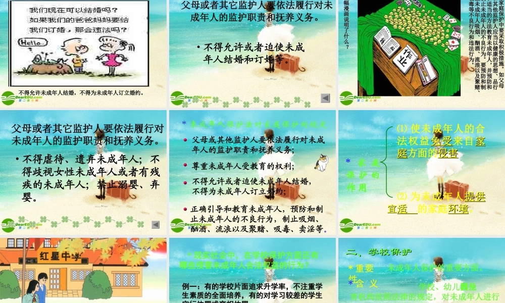 七年级政治下册 处处保护课件 粤教版 课件