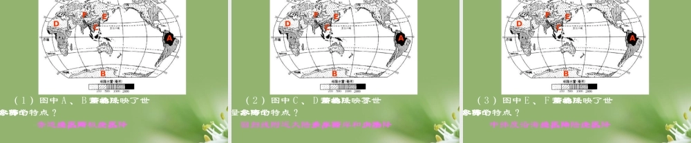 七年级地理上册 世界的降水课件 湘教版 课件