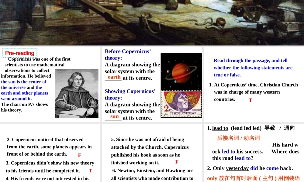 Reading 2 M5unit1课件