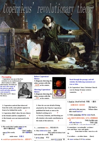 Reading 2 M5unit1课件