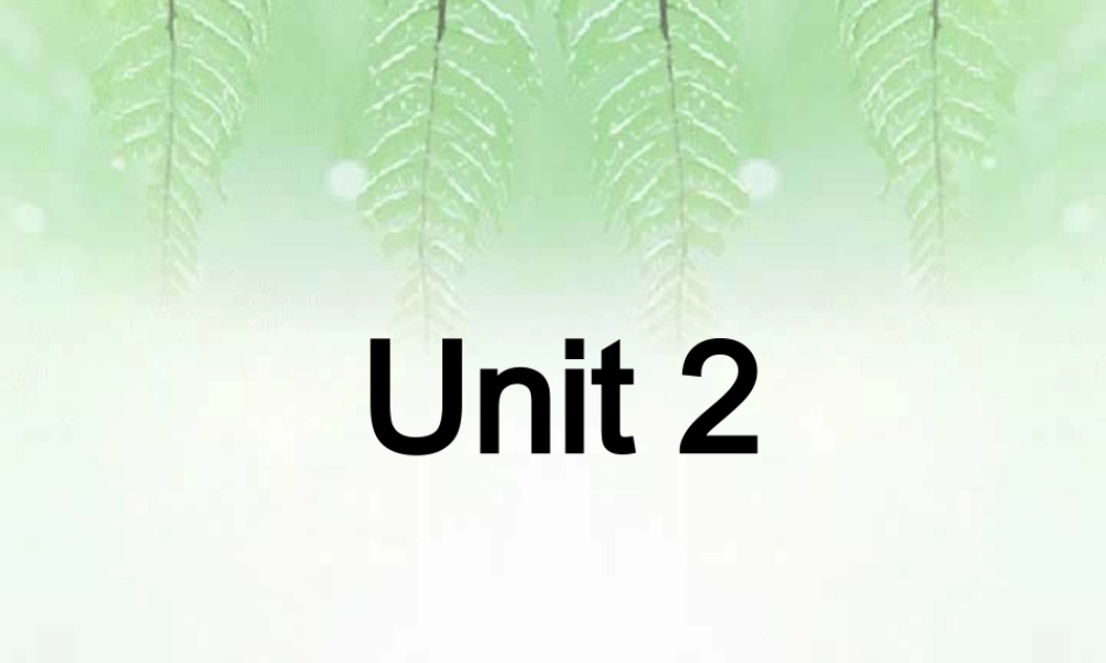 Unit2 Writing课件示例 人教版 课件