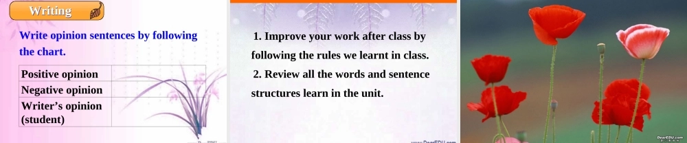 Unit2 Writing课件示例 人教版 课件