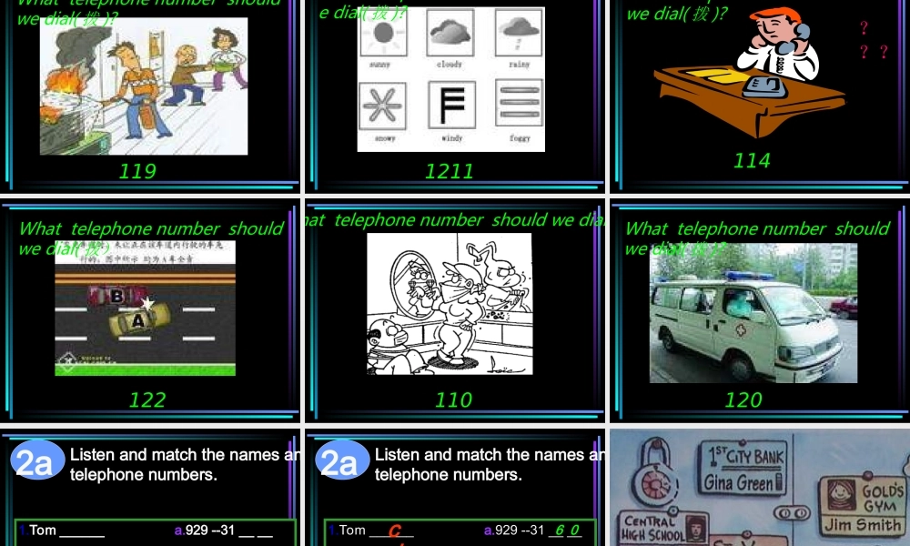 Period 5 人教新目标七年级英语上Unit1课件(整个单元)