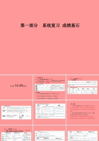 (潍坊专版)中考化学总复习 第一部分 系统复习 成绩基石 第十单元 酸和碱 第1课时 常见酸、碱的性质和用途课件 新人教版 课件