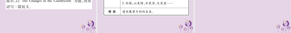 中考英语总复习 第一篇 教材知识梳理篇 组合训练7 八上 Units 3 4(精练)课件