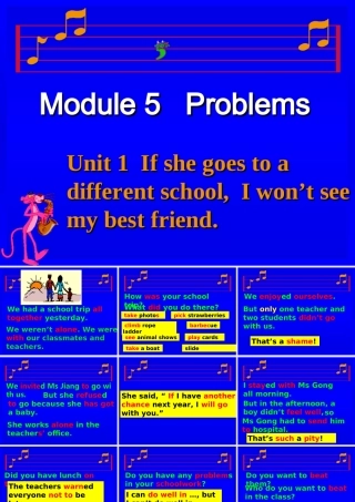 八年级英语下册Module 5 Problems全模块课件