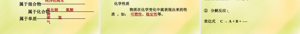 九年级化学上册 第二单元 探秘水世界复习课件 (新版)鲁教版 课件