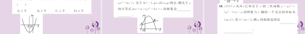 中考数学总复习 第三章 第四节 二次函数的图象与性质课件