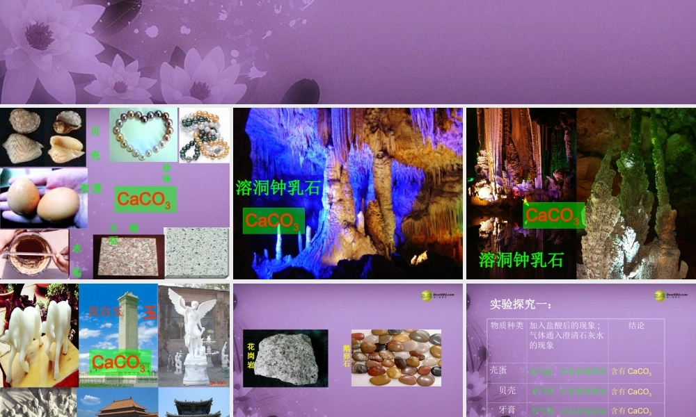 九年级化学全册 5-4 石灰石的利用课件 沪教版 课件