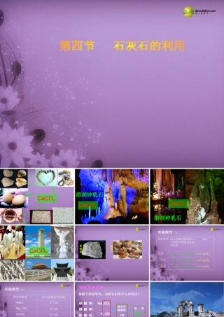 九年级化学全册 5-4 石灰石的利用课件 沪教版 课件