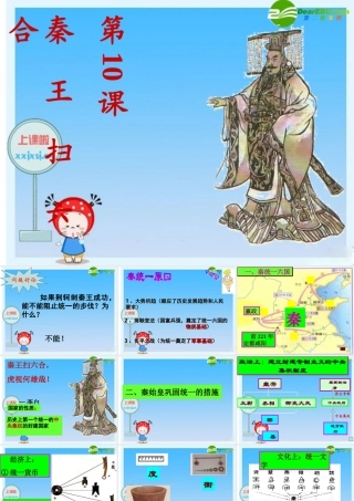 七年级历史上册 第10课( 秦王扫六合 )课件 人教新课标版 课件