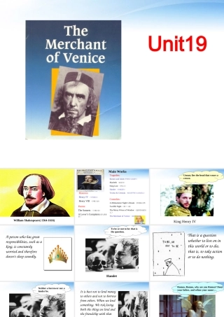 11-12年高二英语 Unit 19 listening课件 大纲人教版 课件