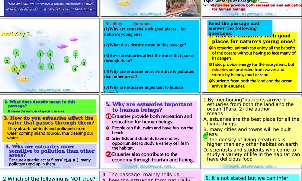 unit13 integrating skills[下学期] 人教版高二英语Unit13 The water planet单元完整课件 人教版高二英语Unit13 The water planet单元完整课件