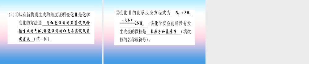 (云南专用)中考化学总复习 专项突破二 微观模型图课件