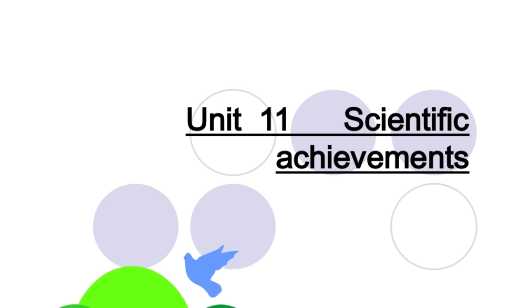 unit11 language points   人教版高二英语Unit11 scientific achievement单元完整课件 人教版高二英语Unit11 scientific achievement单元完整课件