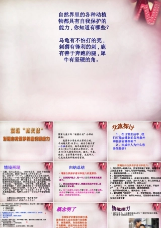 七年级政治下册 第五单元 第22课 第1框 增强自我保护的意识和能力课件 苏教版 课件