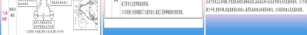 (云南专用)中考历史总复习 第一篇 考点系统复习 板块4 世界古、近代史 主题三 近代早期的西欧、欧美主要国家的资产阶九年级革命(精讲)课件