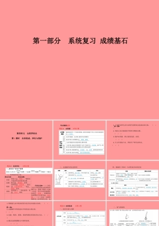 (潍坊专版)中考化学总复习 第一部分 系统复习 成绩基石 第四单元 自然界的水 第1课时 水的组成、净化与保护课件 新人教版 课件