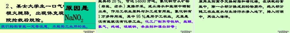九年级化学新课程几种常见的盐课件 浙教版 课件