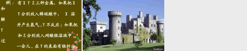 九年级化学金属的化学性质课件示例 课件