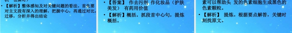 中考语文研讨会资料语文中考语文提分计划课件 人教新课标版 课件