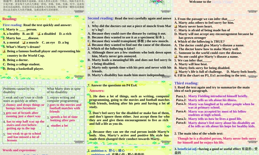 unit1 book7 高二英语Unit1 living well课件(含ppt,视频文件)新课标 高二英语Unit1 living well课件(含ppt,视频文件)新课标