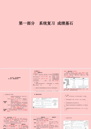 (滨州专版)中考化学总复习 第一部分 系统复习 成绩基石 第七单元 常见的酸和碱 第1课时 酸和碱的性质课件 鲁教版 课件