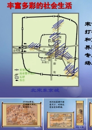 (秋季版)七年级历史下册 第6单元 宋元时期 第11课(宋元时期的城市生活)丰富多彩的社会生活素材 川教版 素材