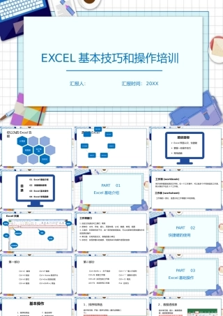 EXCEL基本技巧和操作培训