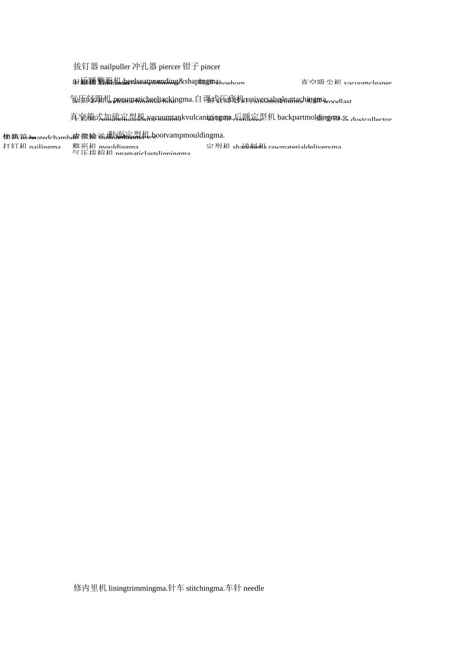 鞋子专业英文术语_第3页