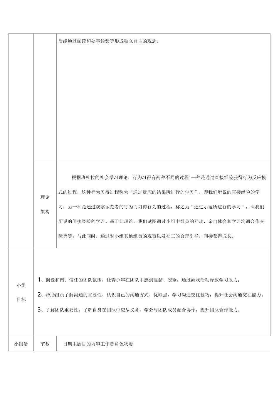 青少年沟通能力提升社工小组活动记录_第3页