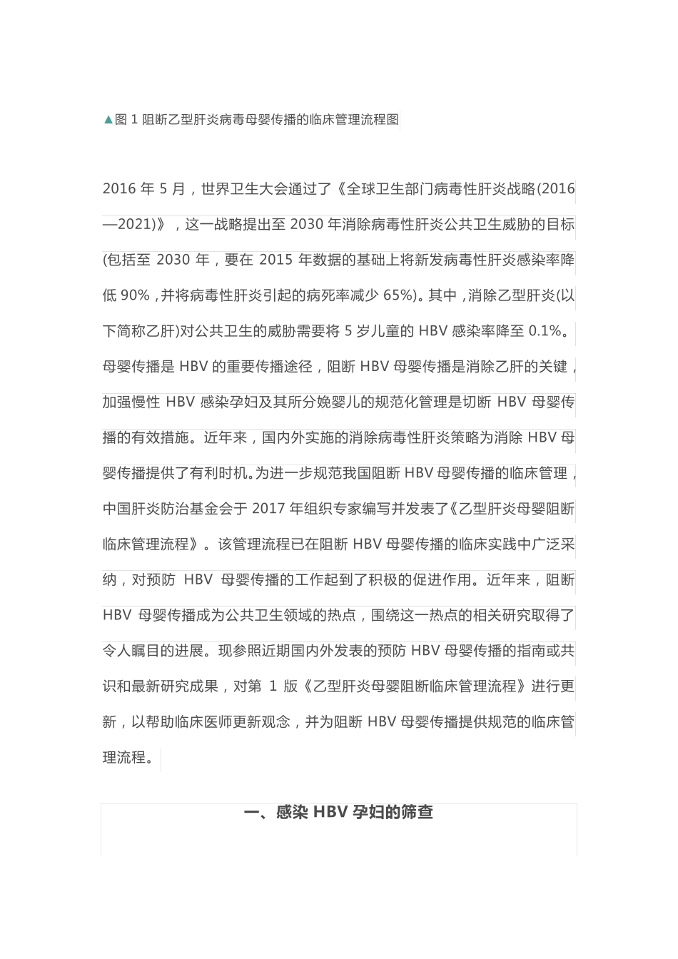 2021年阻断乙型肝炎病毒母婴传播临床管理流程(完整版)_第2页