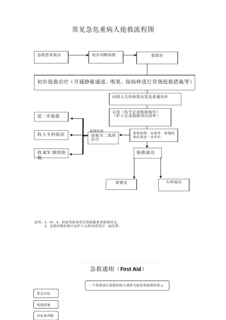 3-常见急危重病人抢救流程图