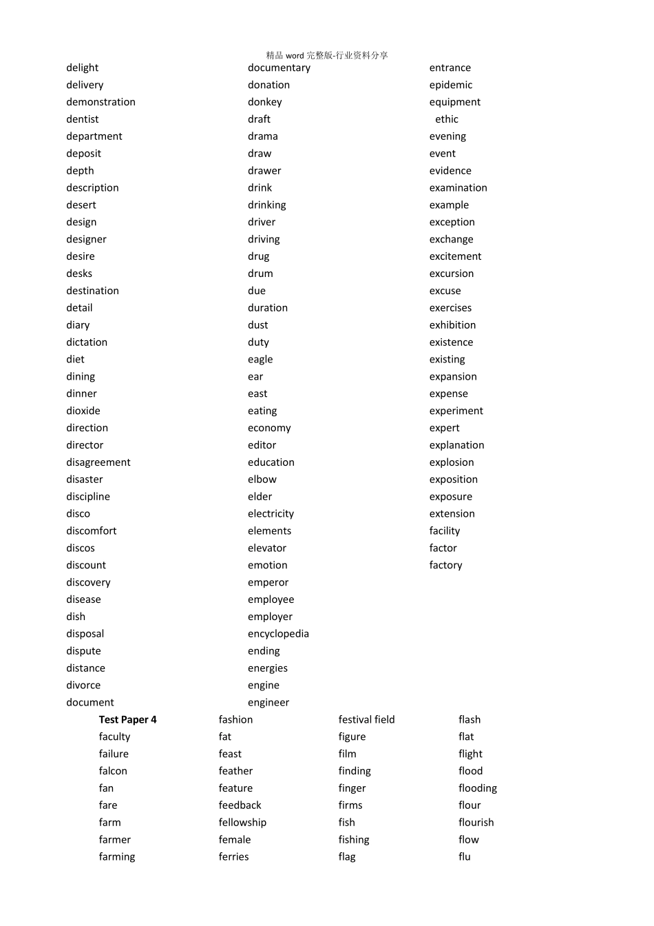 chapter-3雅思王听力特别名词语料库_第3页