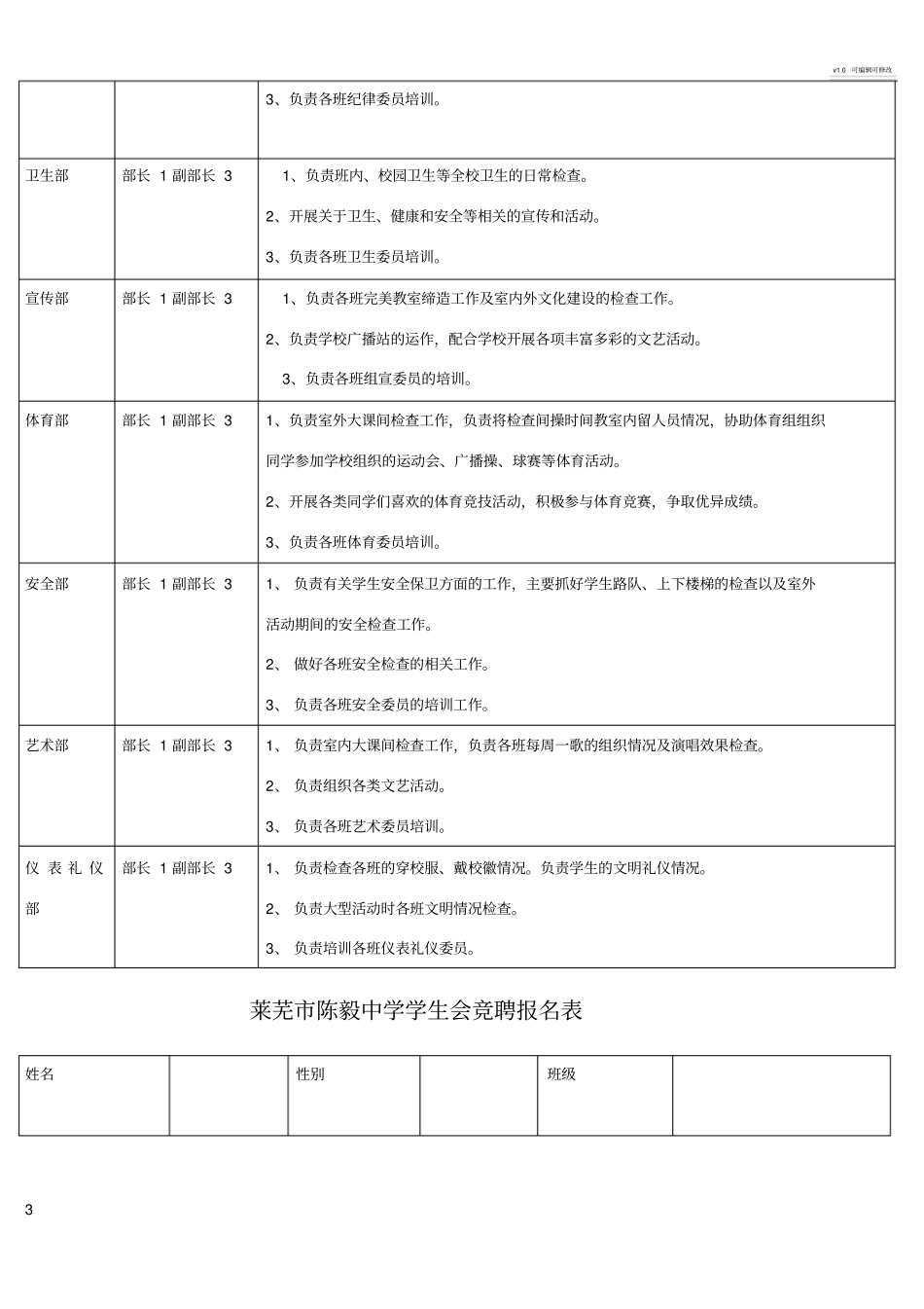 学生会竞聘方案_第3页