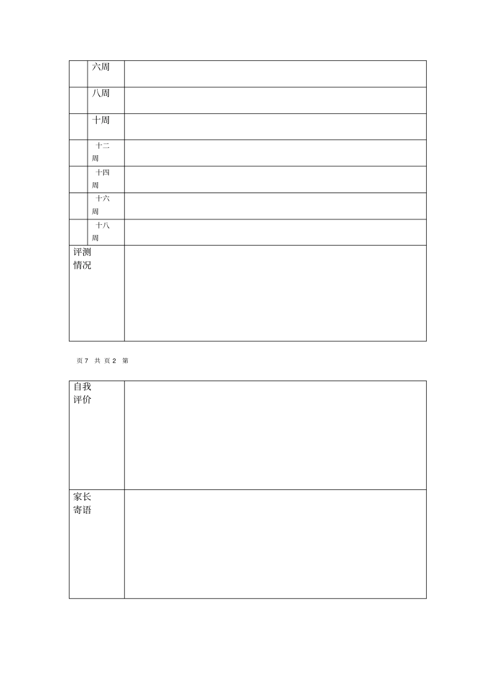 学生发展规划表_第3页