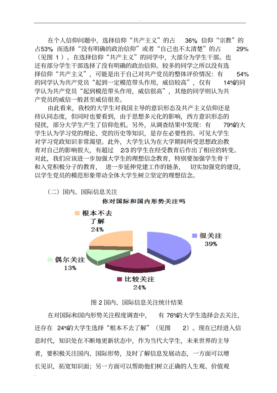 学生思想状况调查报告_第3页