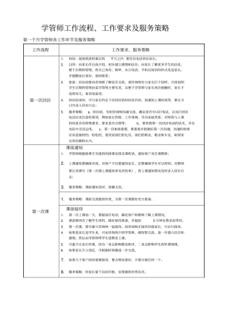 学管师工作流程
