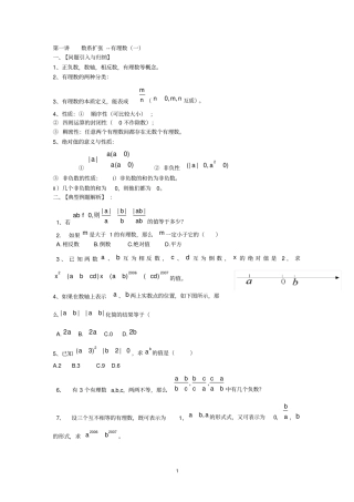 学而思初一数学资料培优汇总精华,推荐文档