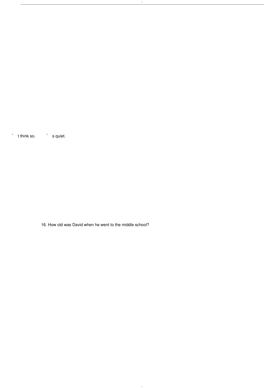 完整2019年陕西中考英语试题及答案版,推荐文档_第2页