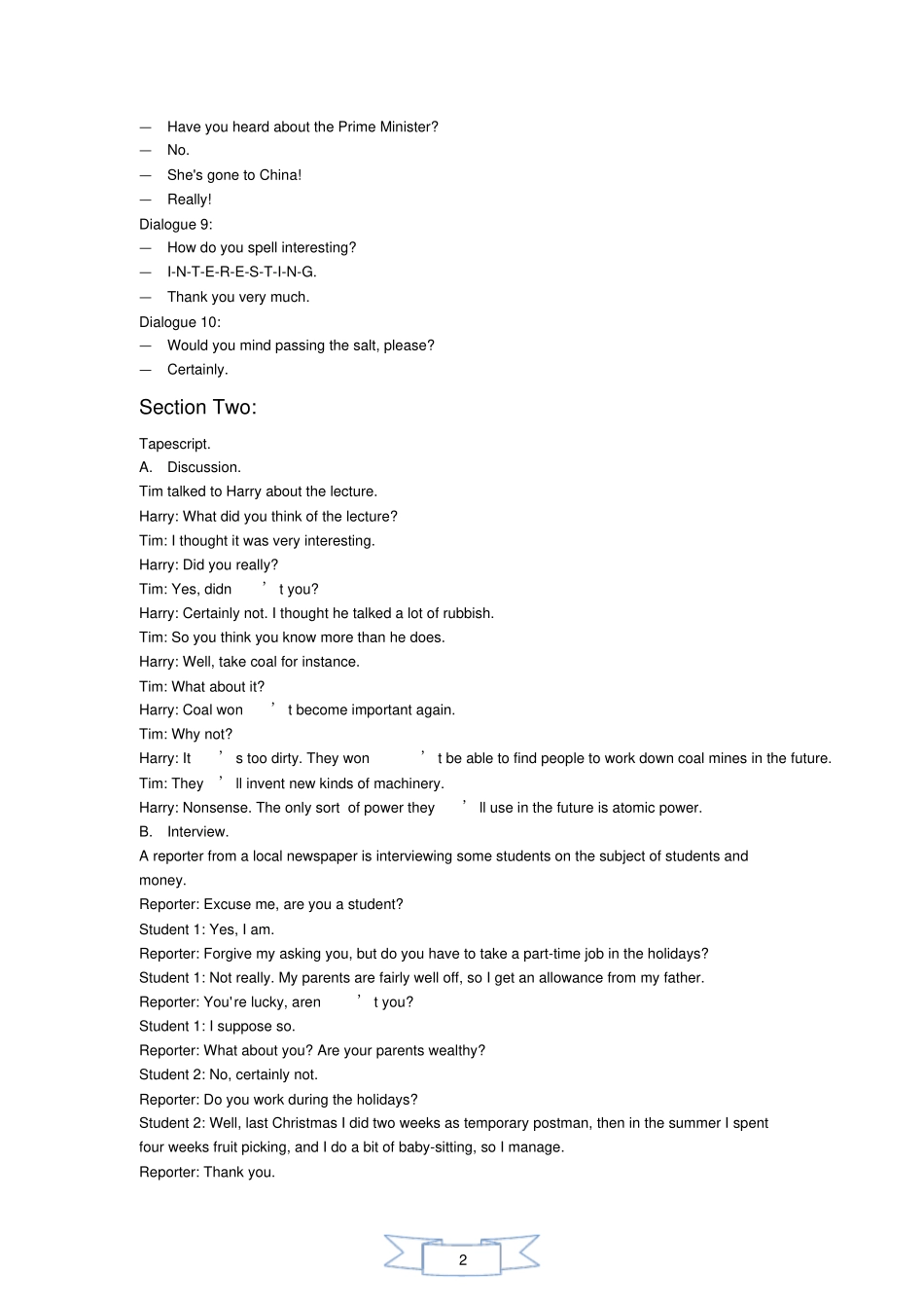 完整Listen_To_This_1英语初级听力_听力文本_第2页