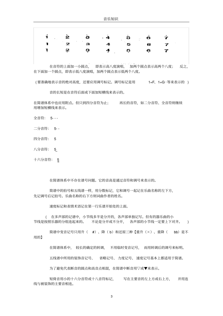 完整★五线谱基础教程最适合初学者_第3页
